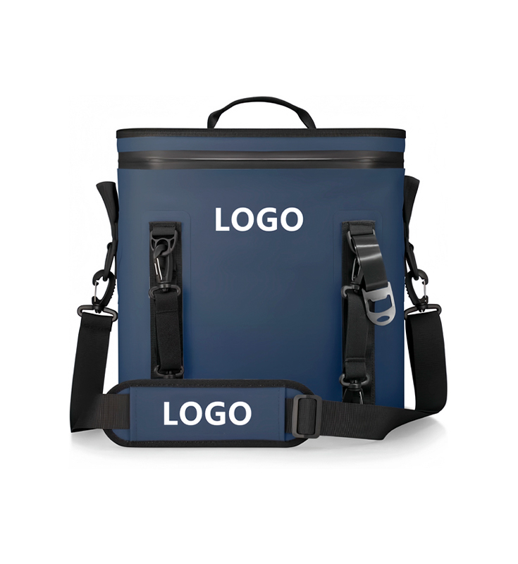 F-009 TPU portable soft cooler waterproof zipper na may pasadyang logo