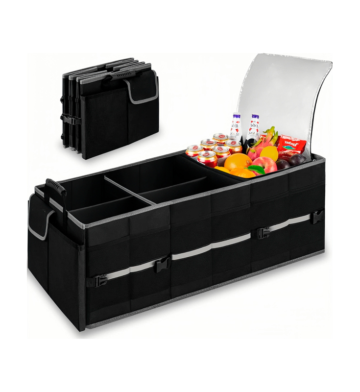 H-07 Foldable Universal trunk storage bag na may insulated cooler bag