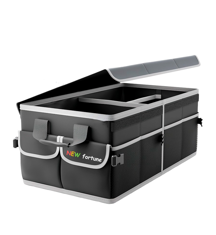 H-09 matibay na multi compartment foldable trunk storage bag