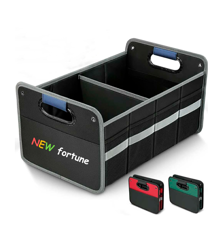 K-02 Foldable multi-kompartimento trunk storage bag para sa anumang kotse