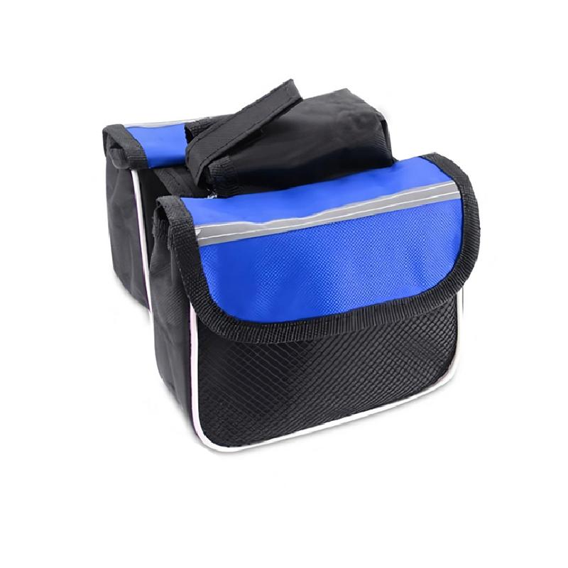 D-01 Two-sided 3-in-1 na bisikleta front tube frame bike bag