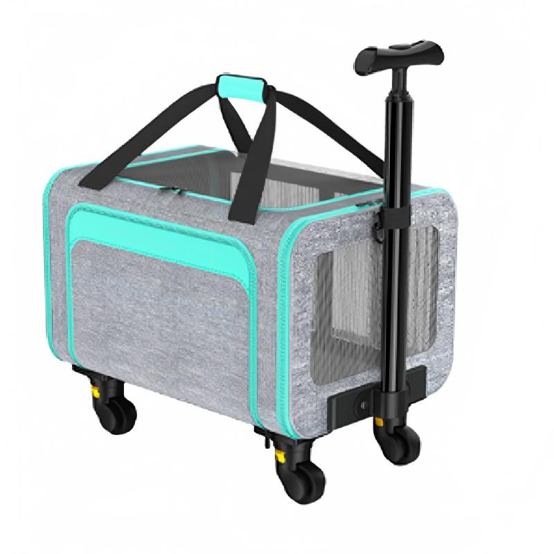 Ang napapalawak na bag ng carrier ng Oxford na may teleskopiko na hawakan