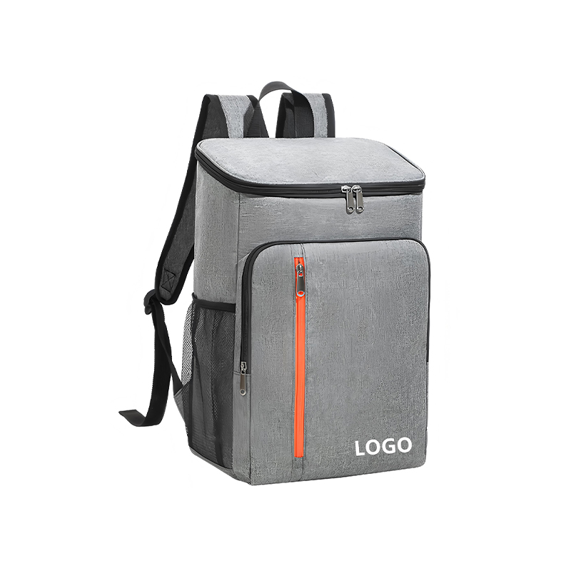 B-16 Grey na hindi tinatagusan ng tubig na backpack portable soft bag na angkop para sa panlabas na hiking