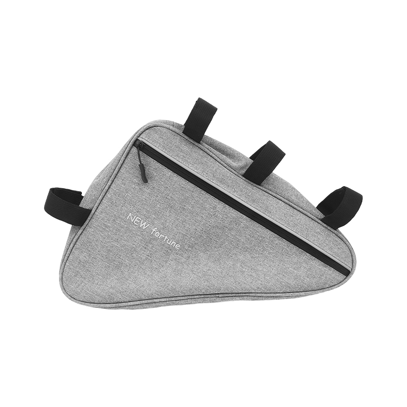 Bi-03 Grey Road Mountain Bike Bicycle Upper Pipe Triangle Bag